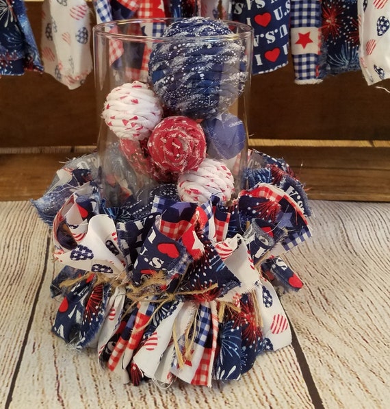 Patriotic candle best sale rings