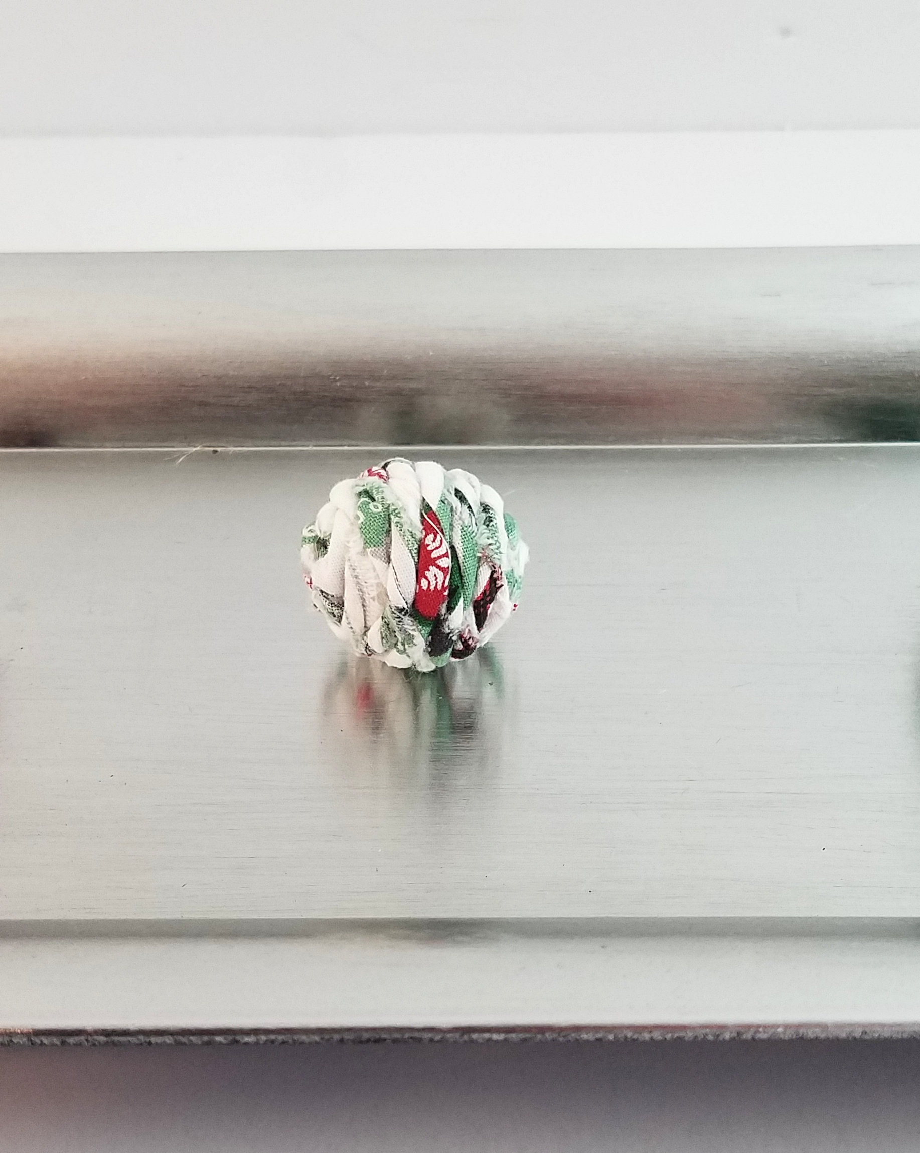 Red Green and White Decorative Balls, Christmas Bowl Fillers, Red and