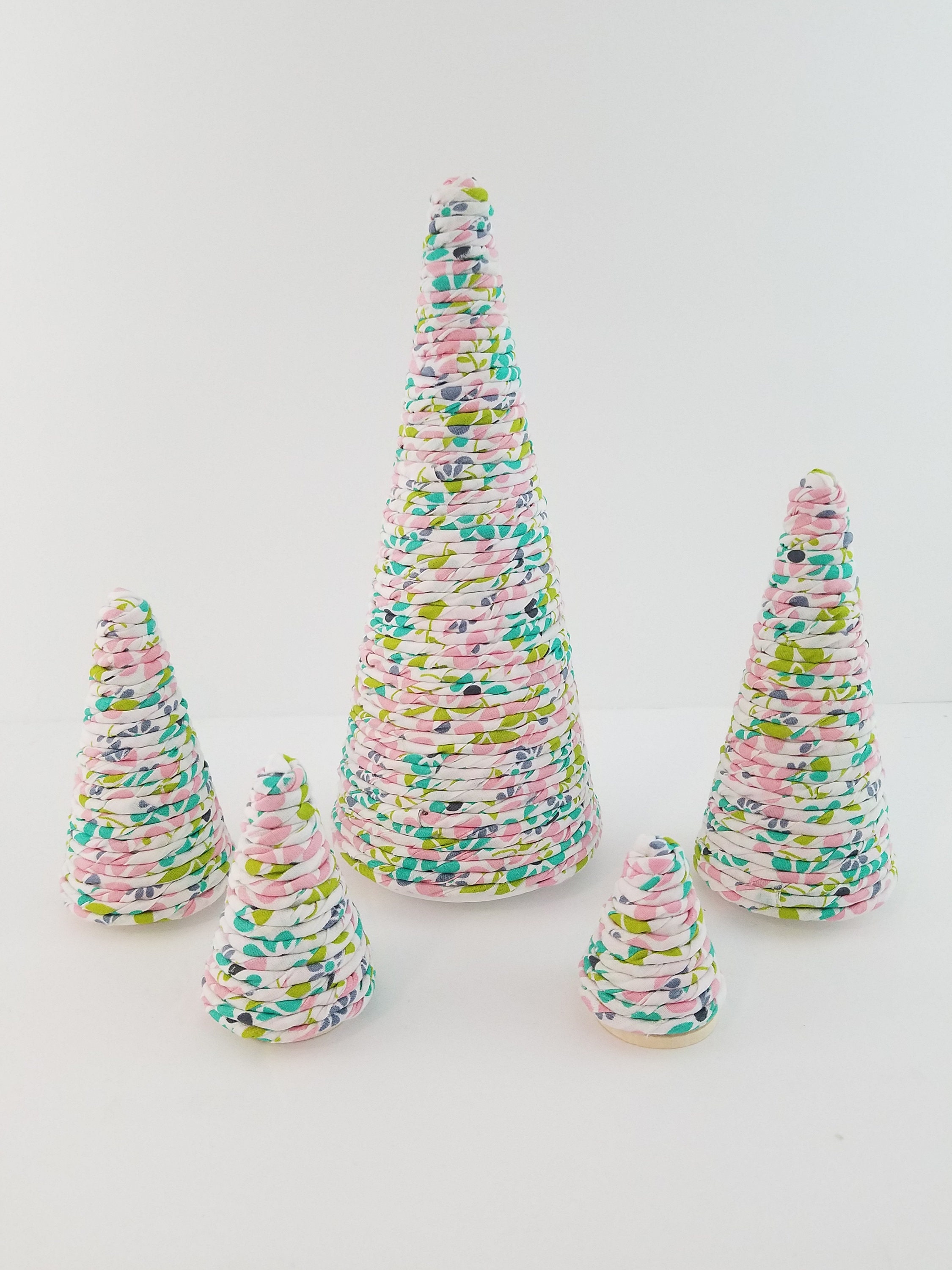 20cm Height X 8cm Width Polystyrene Styrofoam Cone Shape Festive