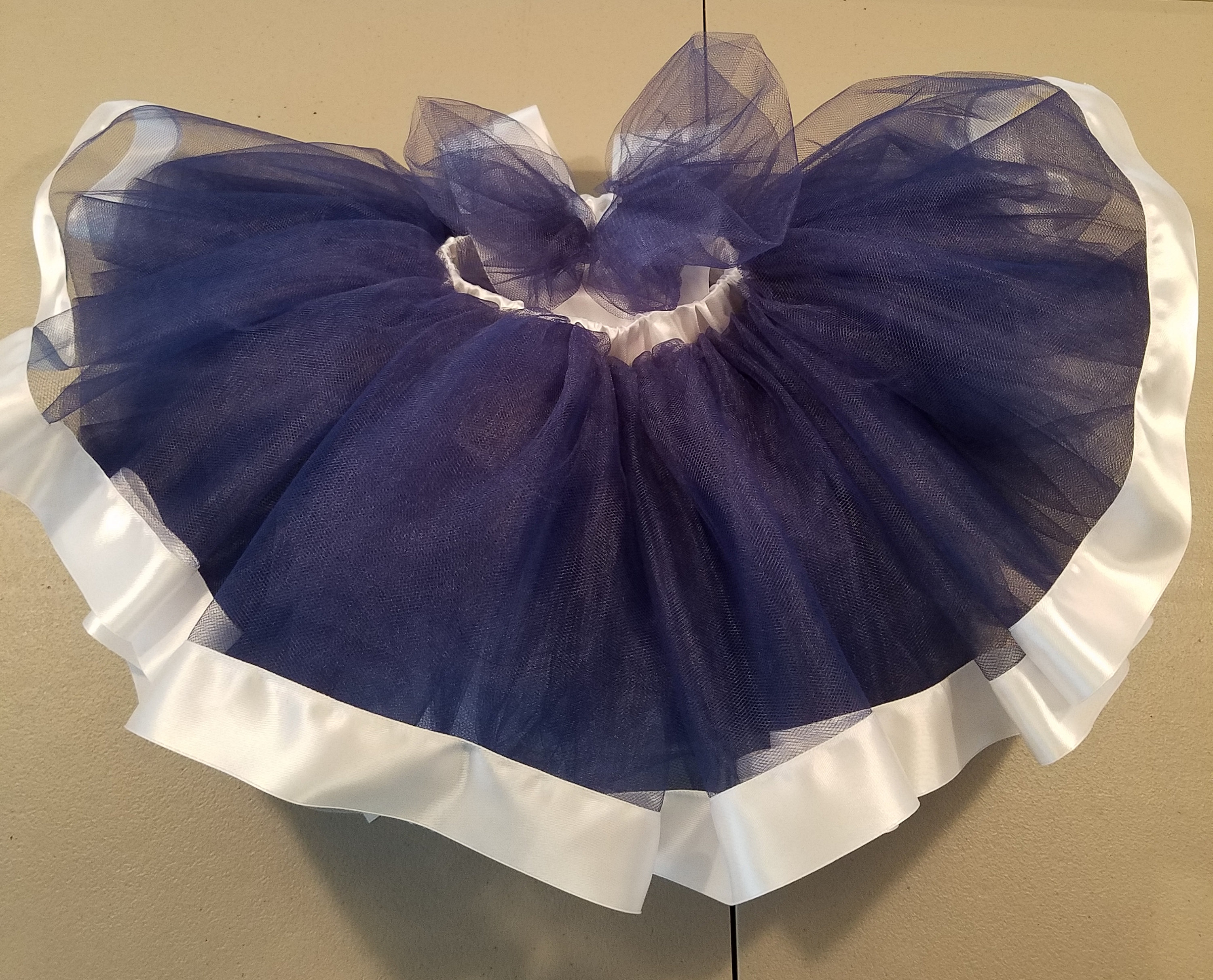 Blue Girl Tutu Free USA Shipping Navy Tutu Skirt White | Etsy