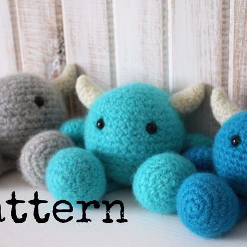 Crochet Pattern Bigfoot Monster Amigurumi Monster Crochet Etsy