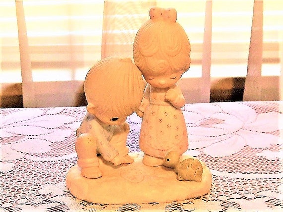 1979 Precious Moments Figurine Thou Art Mine Etsy