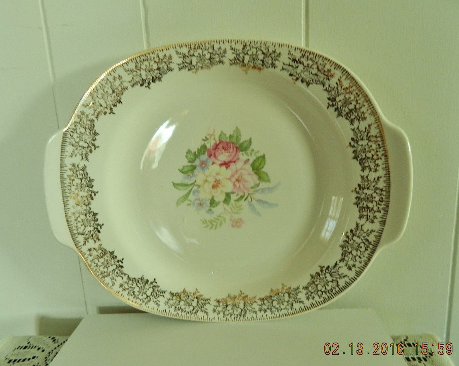 Limoges Platter 22K Gold Trim Vintage Limoges Triumph Etsy