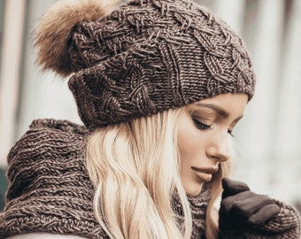 ladies scarf and gloves set