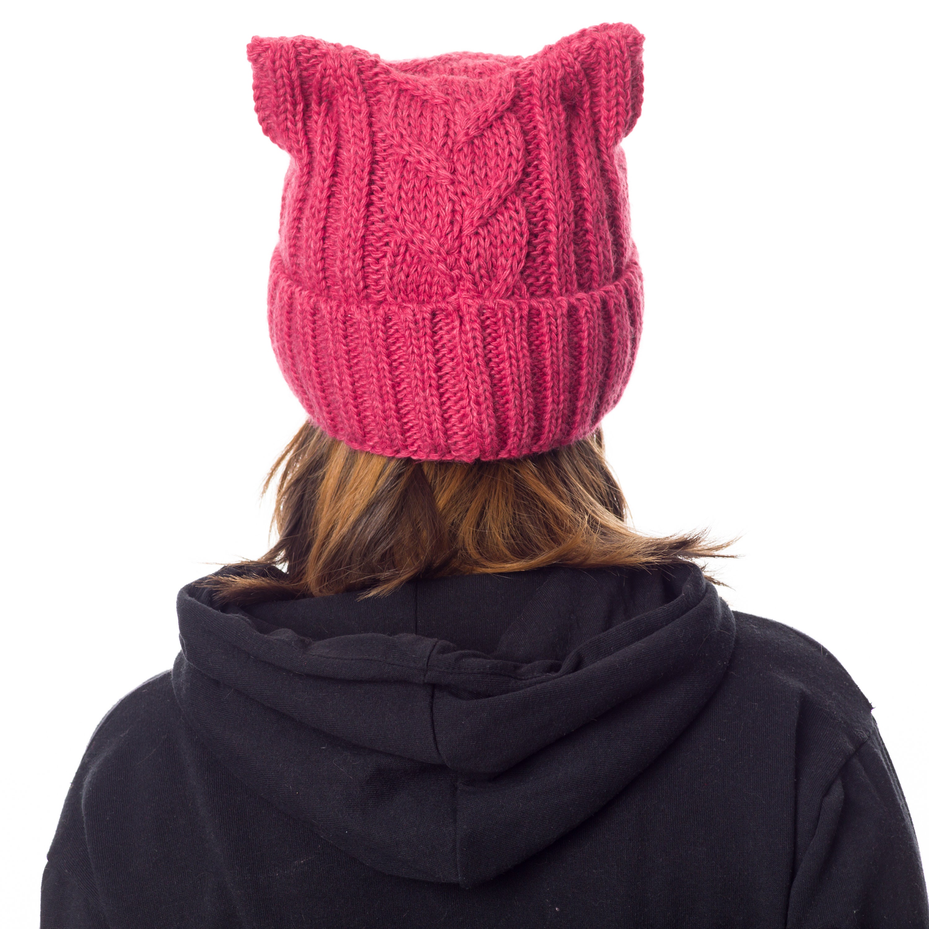 Pussy Hat Pussycat Hat Pussyhat Fleece Cat Hat Pussy Cat Hat Etsy 