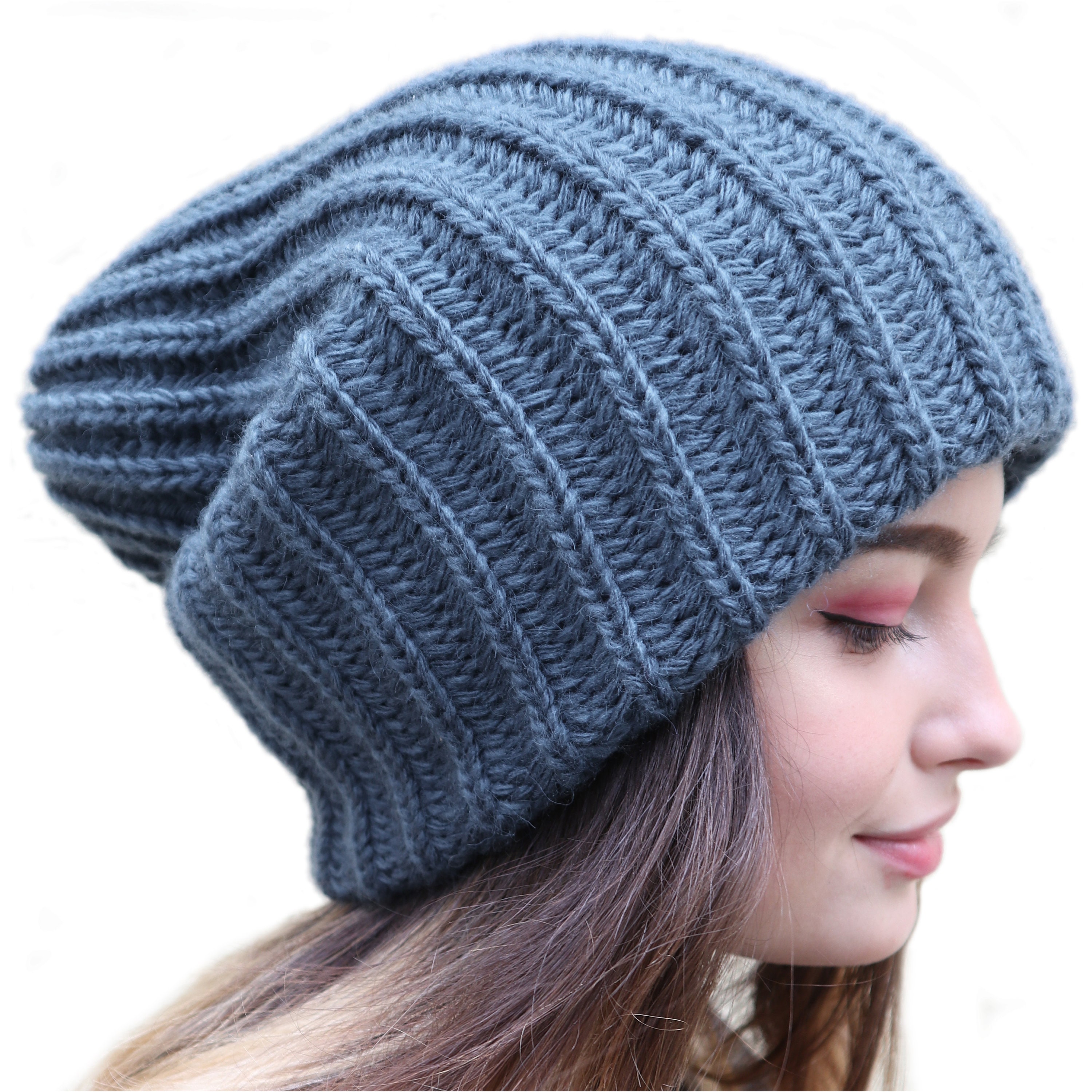 Slouchy Beanie Baggy Beanie Tam Hat 