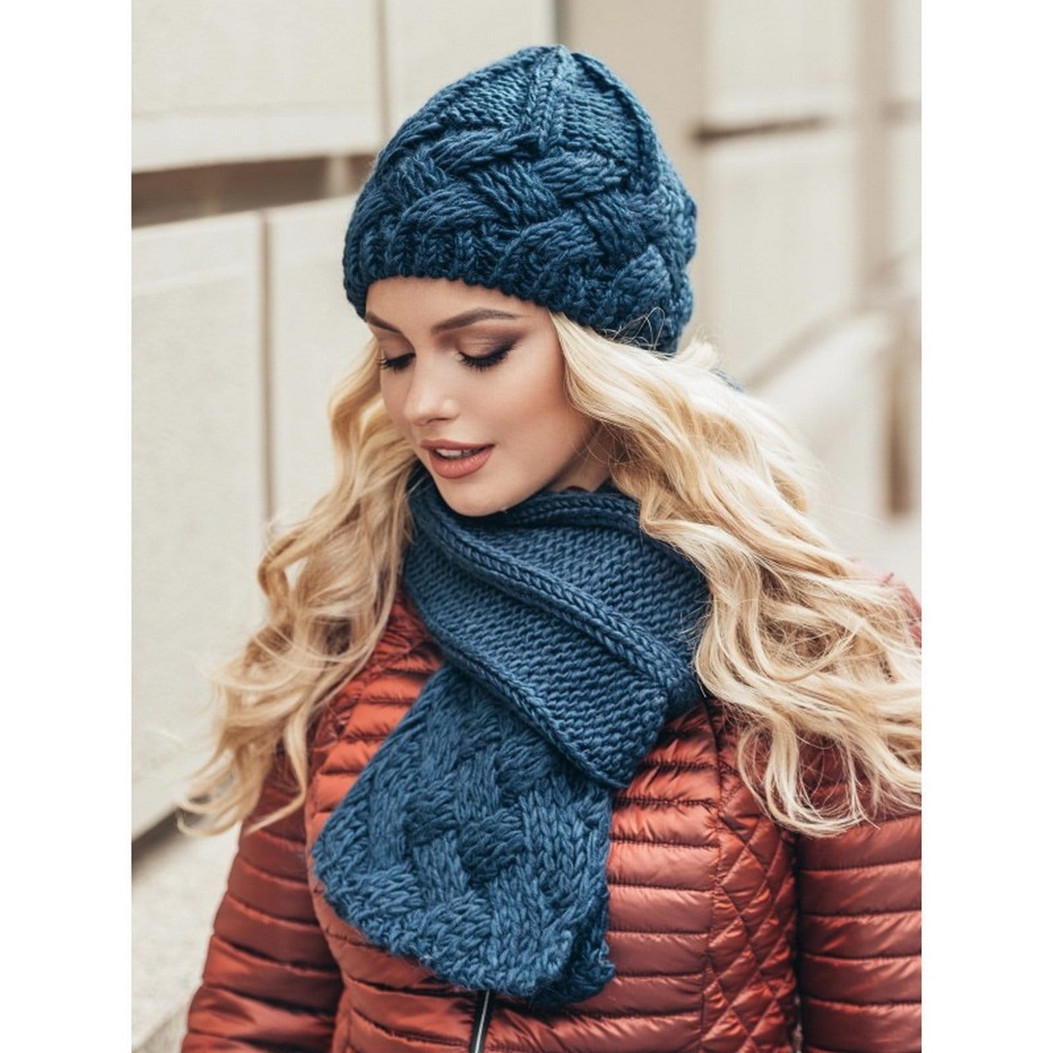 hat and scarf gift set womens