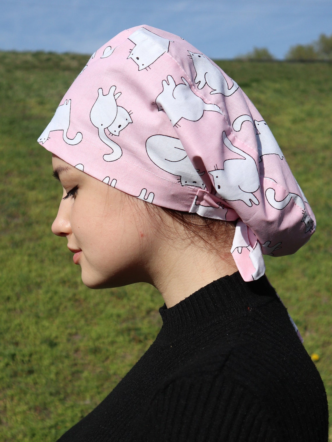 for nurses Euro scrub caps Surgical scrub hat Scrub Etsy