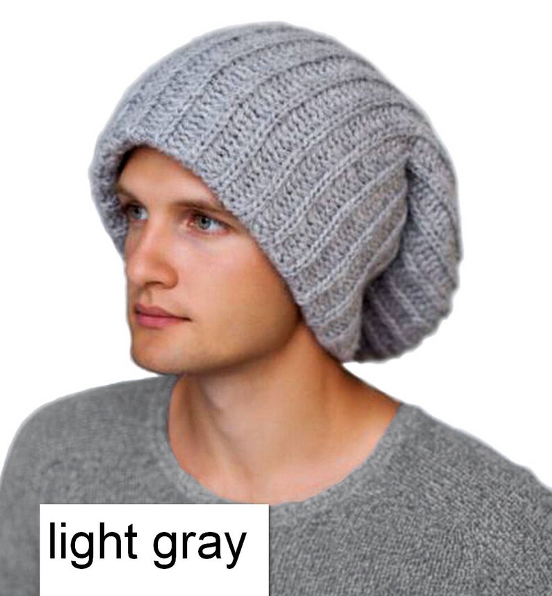 Slouchy Winter Hat Dread Tam Hat Oversized Beanie Winter Benie Etsy