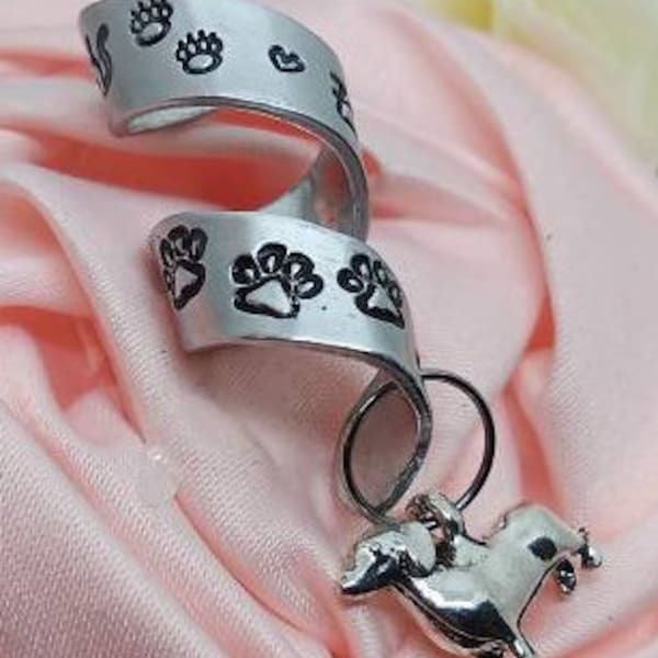 Stethoskop-Namensschild, Dackel, Spitzhund, Shih Tzu-Hund, Stethoskop-ID-Tag, Medizinisch, Veterinär, Vet Tech. RVN, Stethoskop Charms