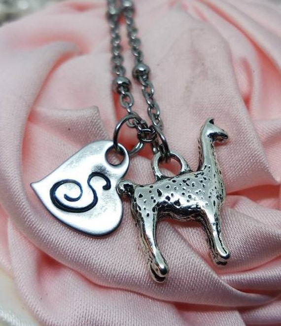 Llama charm shop necklace