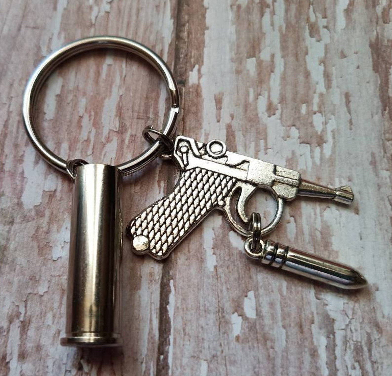 Bullet Keychain Ammo Keychain GUN keychain Bullet Casing Etsy