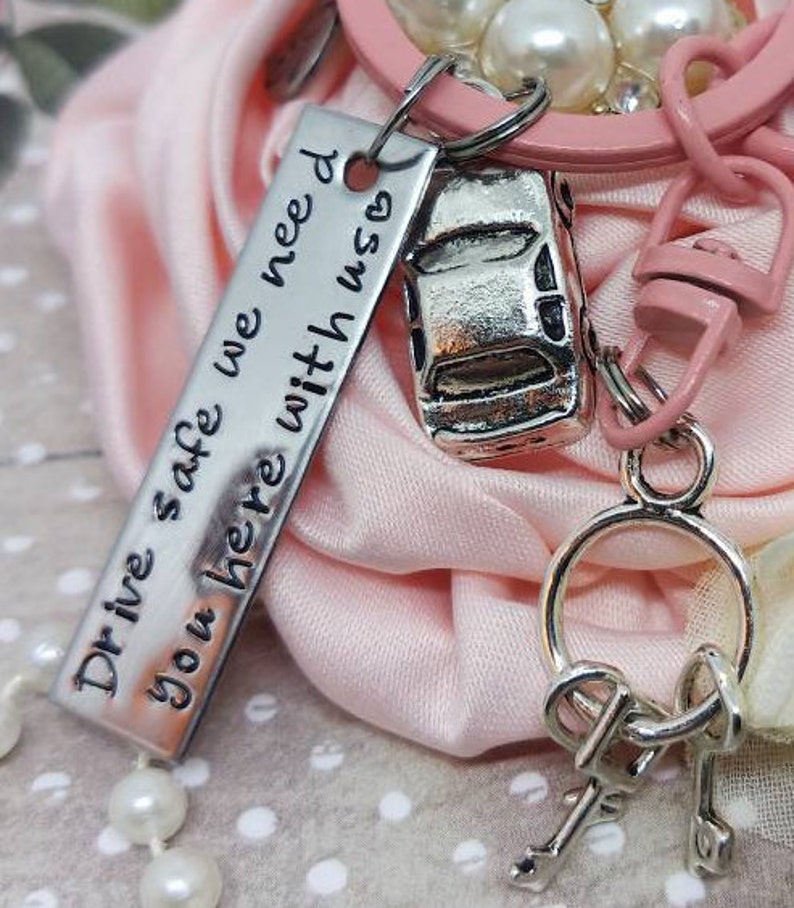 Drive safe keychain Drive Safe I Love You Customizable Etsy