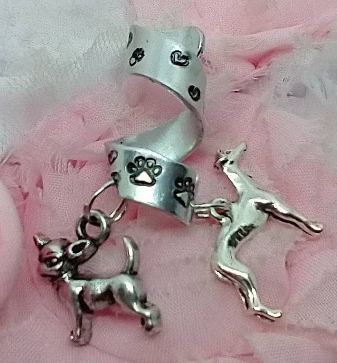 Dog Stethoscope Name Tag, Stethoscope ID Tag, Add Two Dog Breeds, Vet