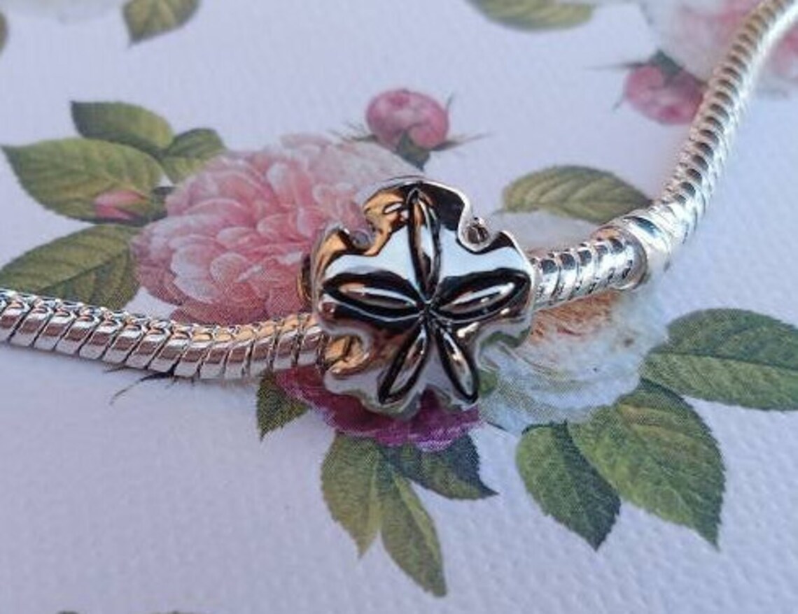 Sand Dollar Fits European Charm Bracelets Sand Dollar Bead Etsy