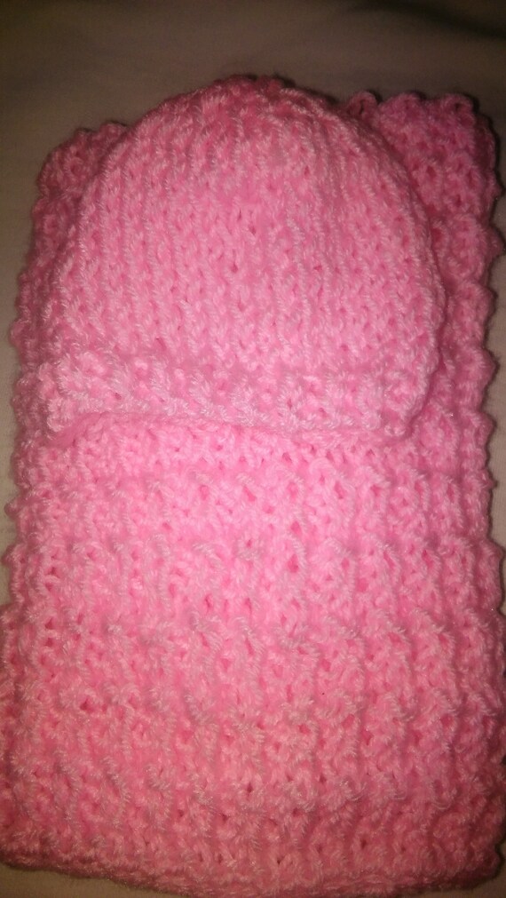 Knitted Doll Blanket And Hat That Would Fit An 18 Inch Doll Free Shipping Knitted Doll Blanket And Hat That Would Fit An 18 Inch Doll Free Shipping