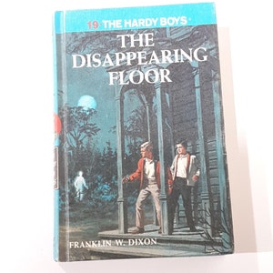 Hardy Boys Mystery The Disappearing Floor 1954 Dixon Hardcover