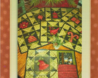 Fine Dining Panel Pattern Quilt Placemats Napkins Patchwork Block Piecework Pieces From My Heart