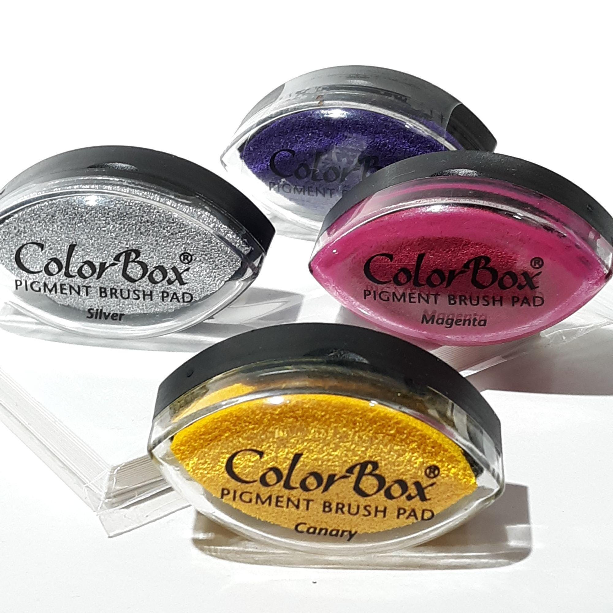 Stampede Embossing Powder Ink Group Color Boa Cats Eye Pads Charcoal ...