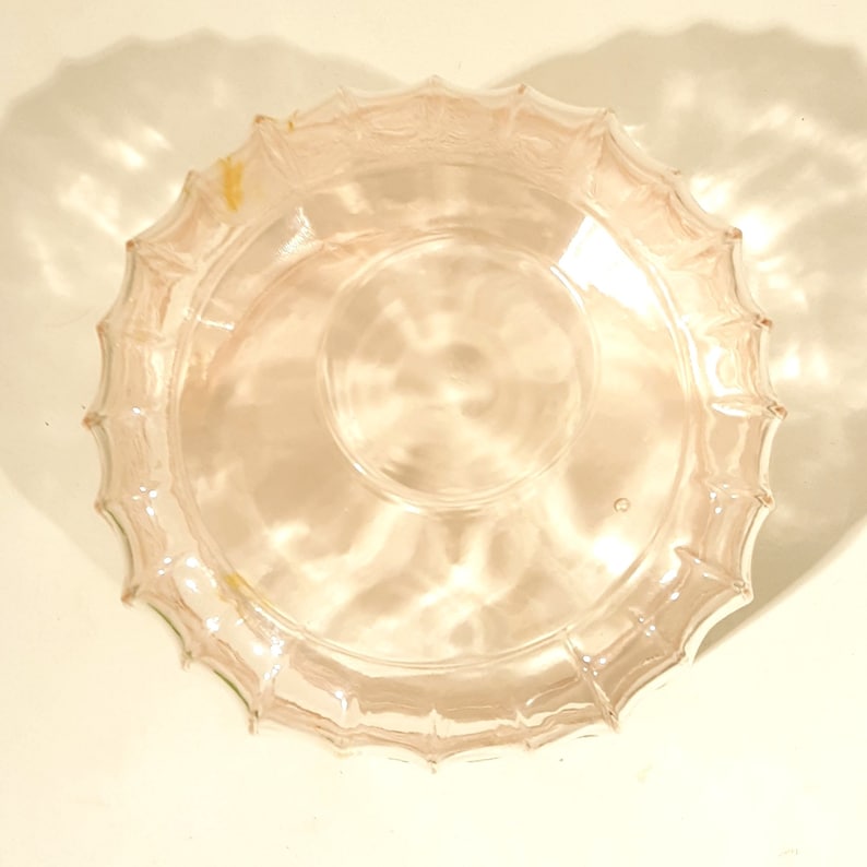 Mayfair Open Rose Pink Depression Glass Cookie Jar Hocking Glass Co Etsy