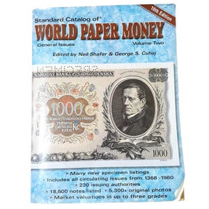 World Currency Collection Book - Etsy
