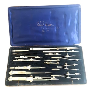 Vintage Keuffel and Esser Drafting Set - Etsy