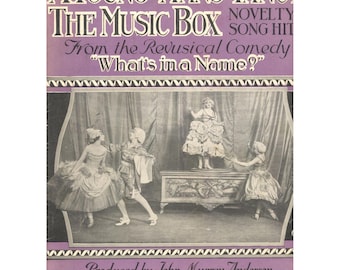 A Young Man's Fancy Vintage 1920 Sheet Music Yellen Anderson Ager