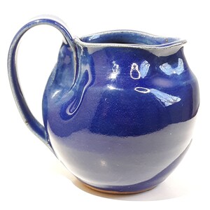 Cerámica Artesiana Cobalt Creamer Firmada