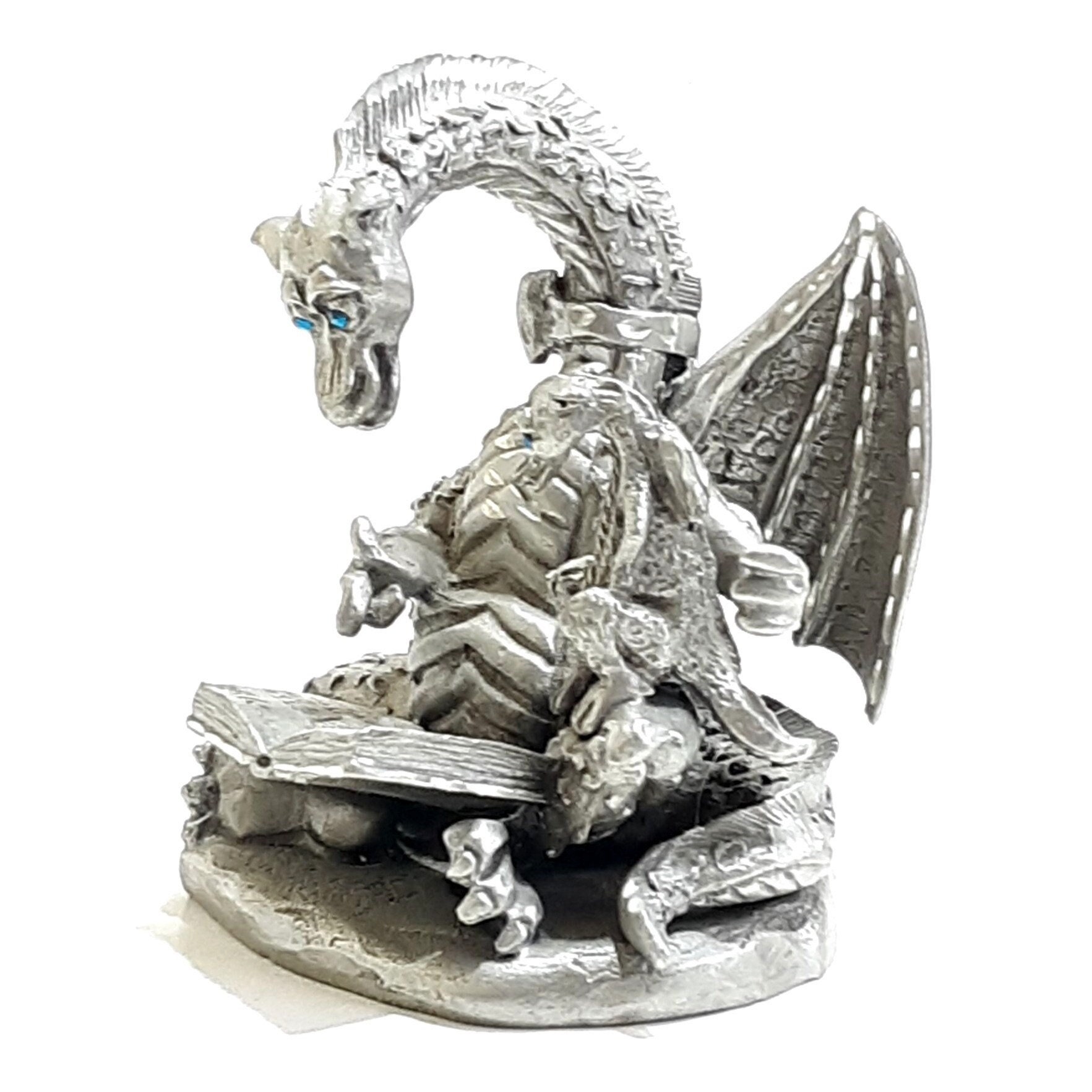 Mom Reading to Her Babies Pewter Dragon RF1630 Figurine 1990