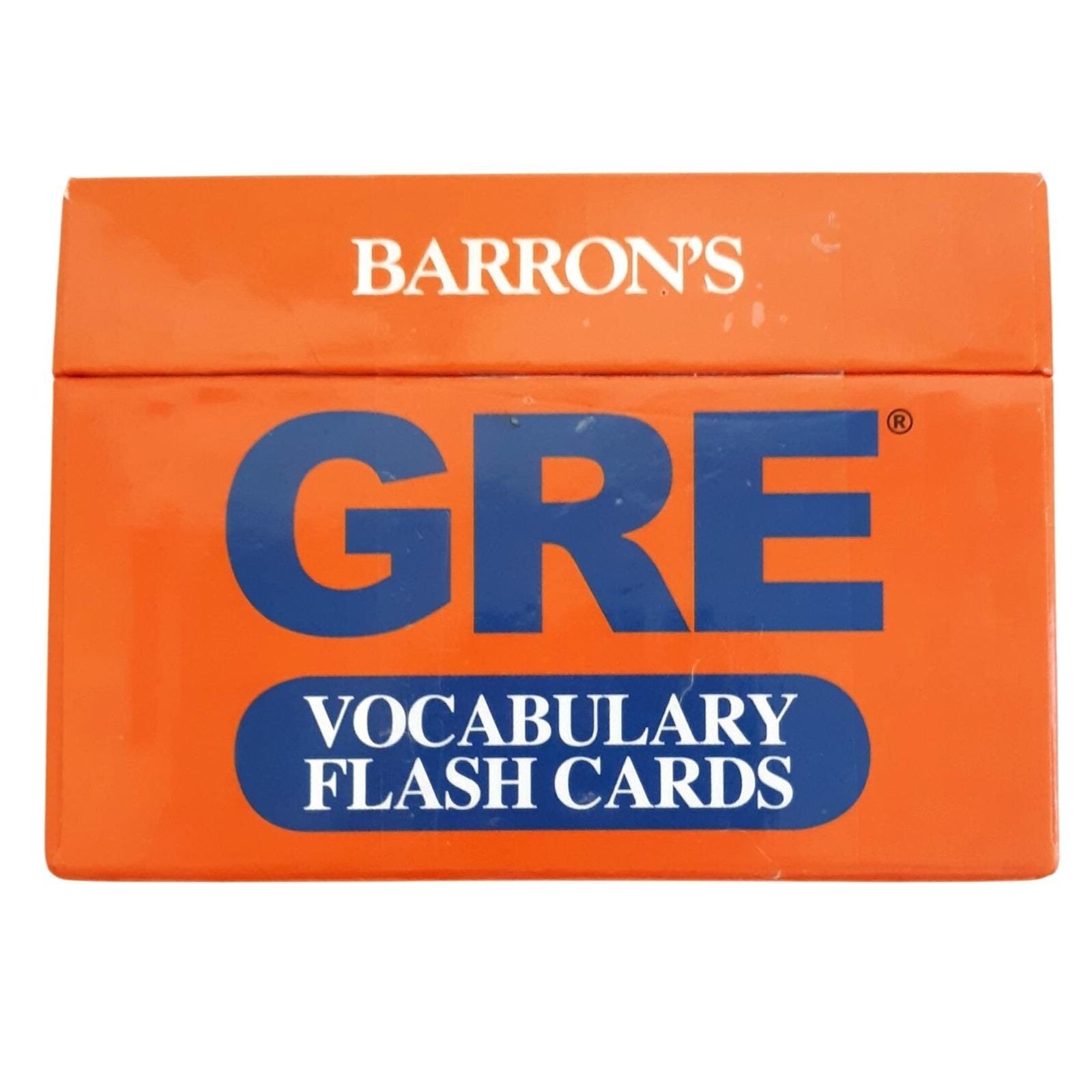 Barrons GRE Vocabulary Flash Cards by Sharon Weiner Green M.A - Etsy
