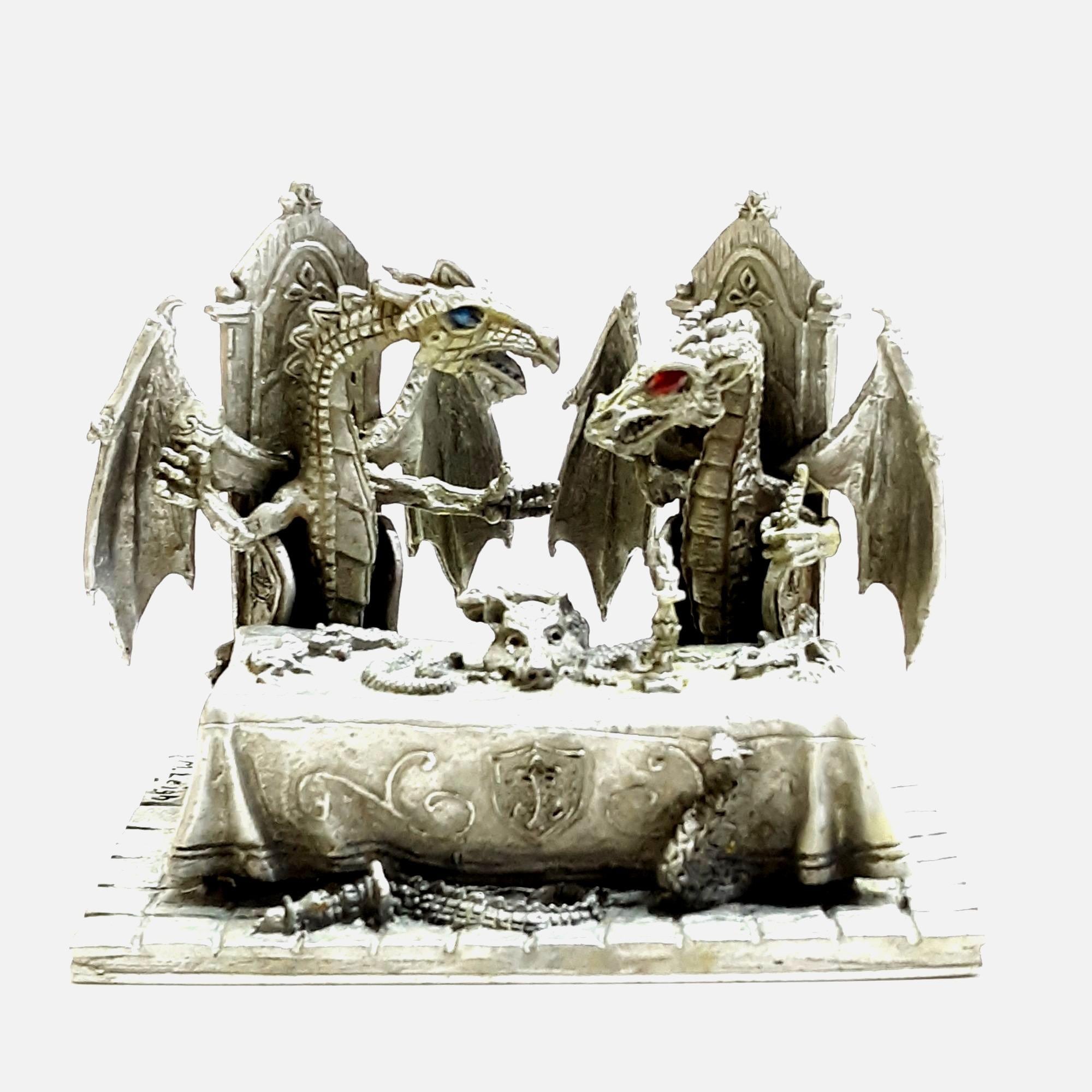 Rawcliffe Pewter Dragon Wedding Feast 2000 #1111063 - Etsy