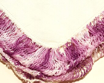 Something Special Vintage Brimmed Red Wool Hat Purple Ban  display picture 1