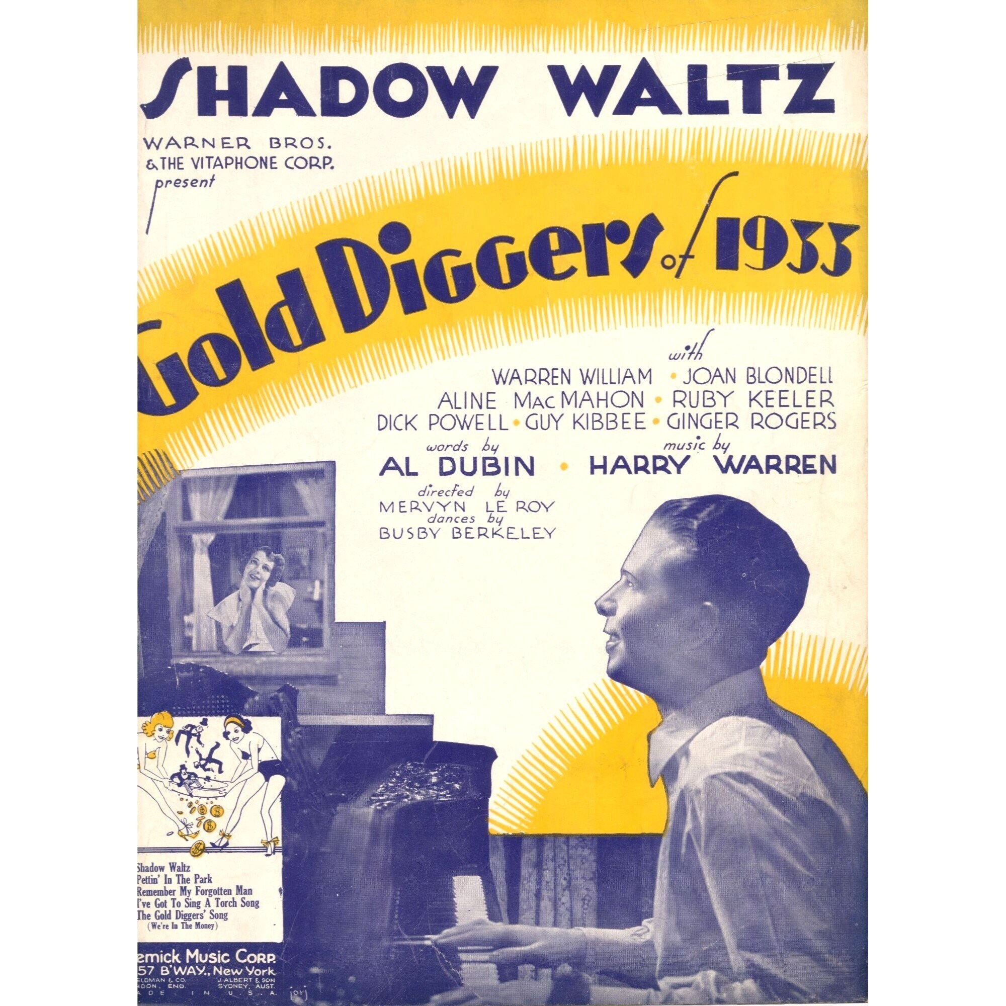 GOLD DIGGERS OF 1933 Movie Poster (1933)