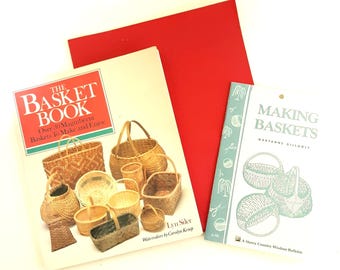 The Basket Book L Siler Making Baskets M Gillooly + Bonus Patterns Instructions