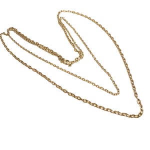 Vintage Sarah Coventry Silver Tone 2 Strand Necklace Link Chain Spring Clasps