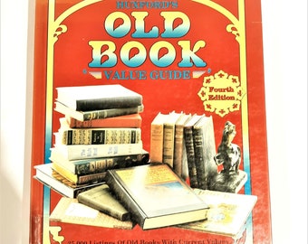 Huxford's Old Book Value Guide 1992 4th edition 25,000 listings HC