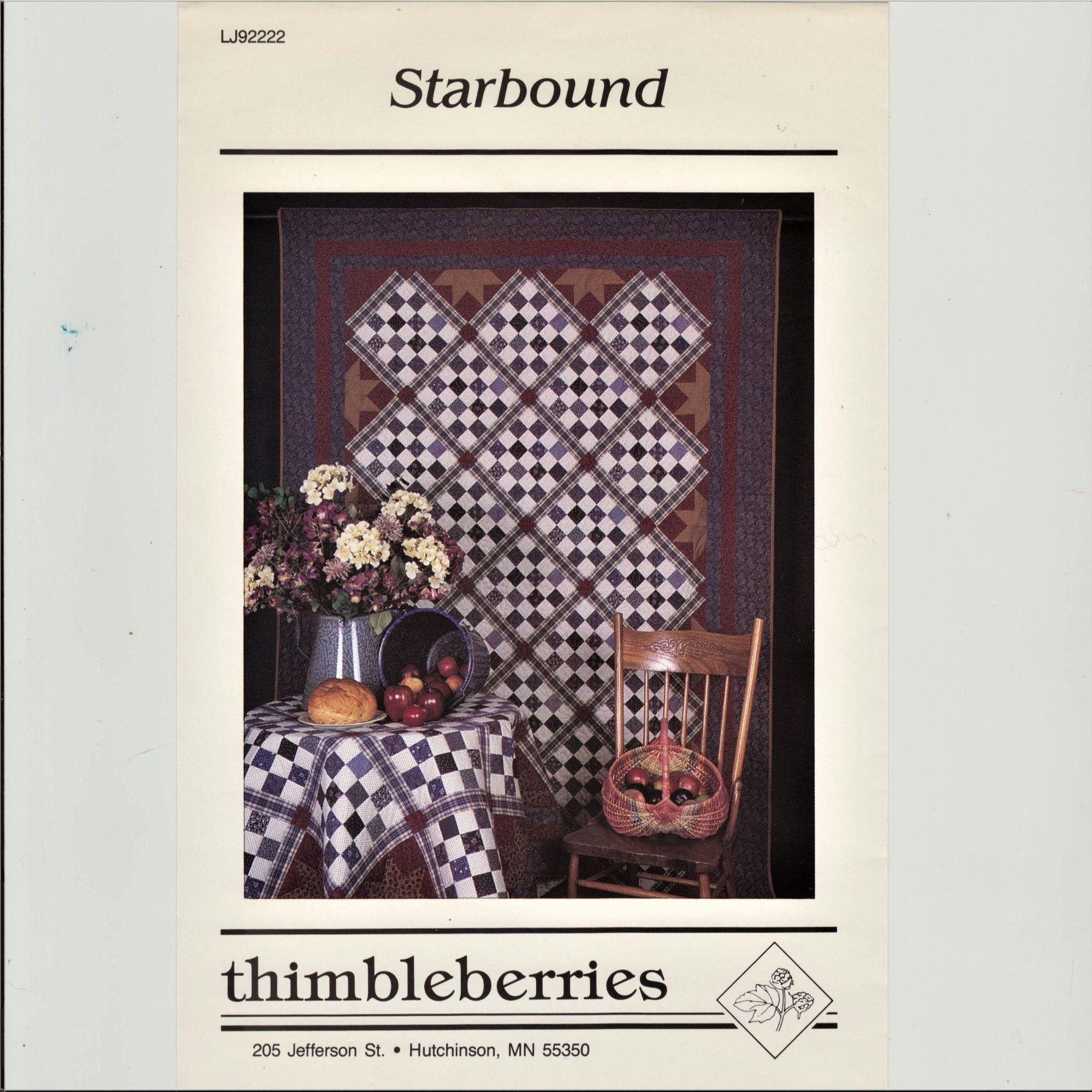 Thimbleberries Pattern LJ9222 Starbound Patchwork Quilt 68 X - Etsy