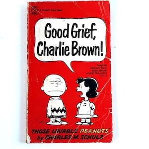 Good Grief Charlie Brown Vol 1 Schulz 1968 Vintage Cartoons Paperback