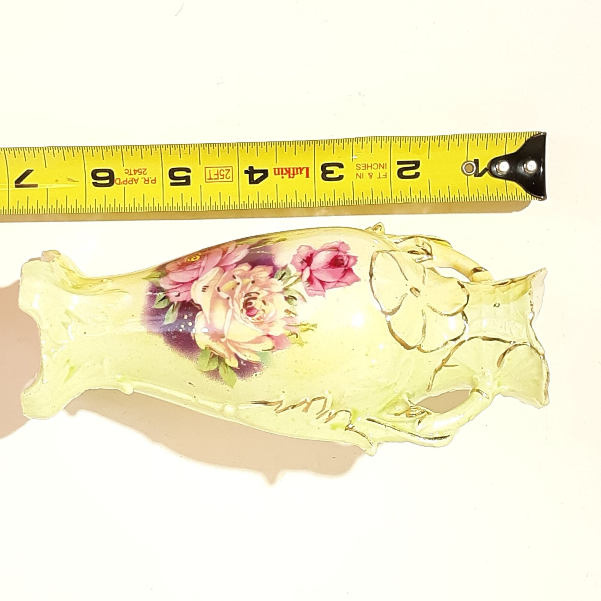 Vintage Victorian Austrian Hand Painted Floral Bud Vase - Etsy
