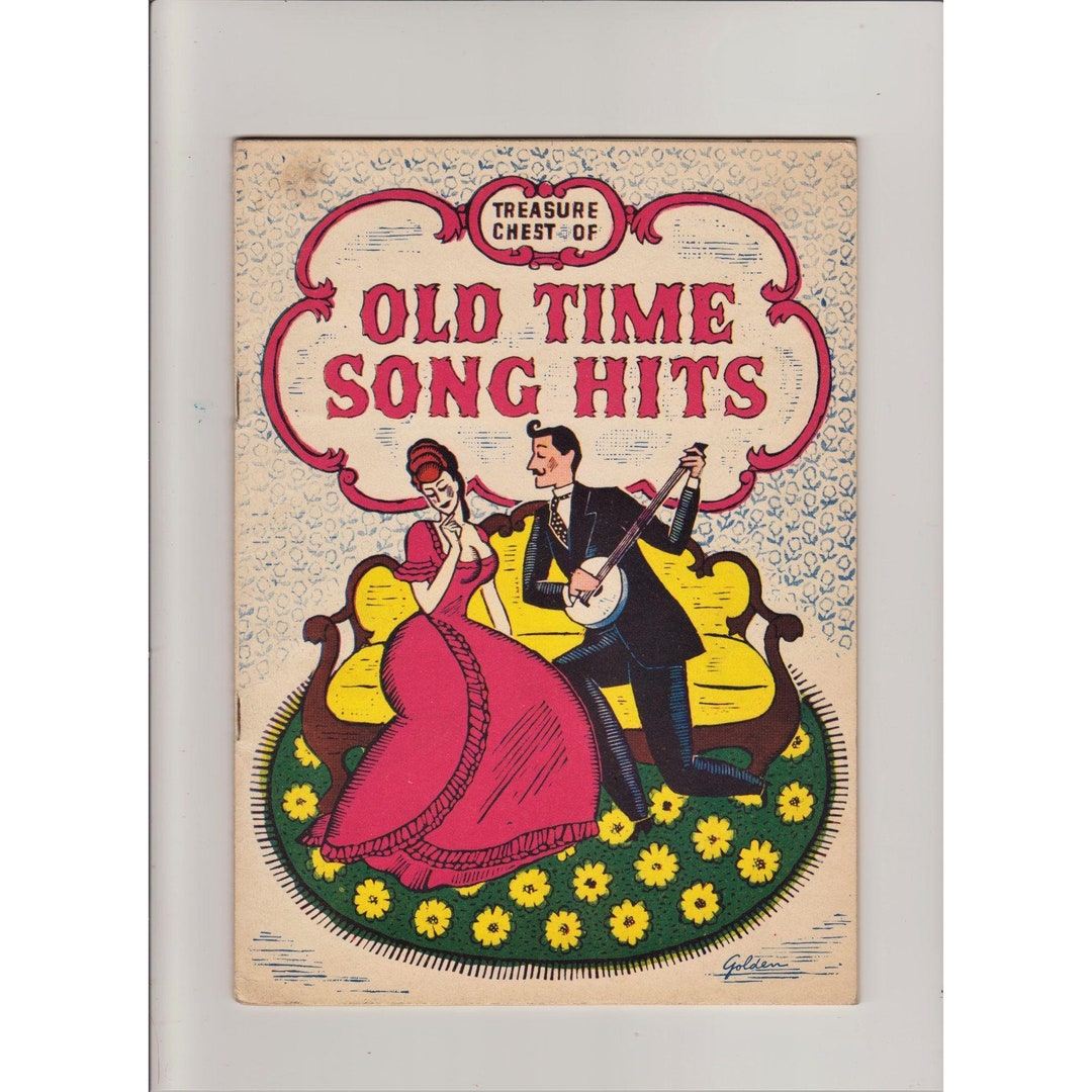 Treasure Chest of Old Time Song Hits 1935 Song Book Sheet Music Etsy