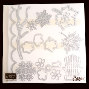 Stampin' Up Sizzix Seasonal Layers THINLITS Dies 143751 New