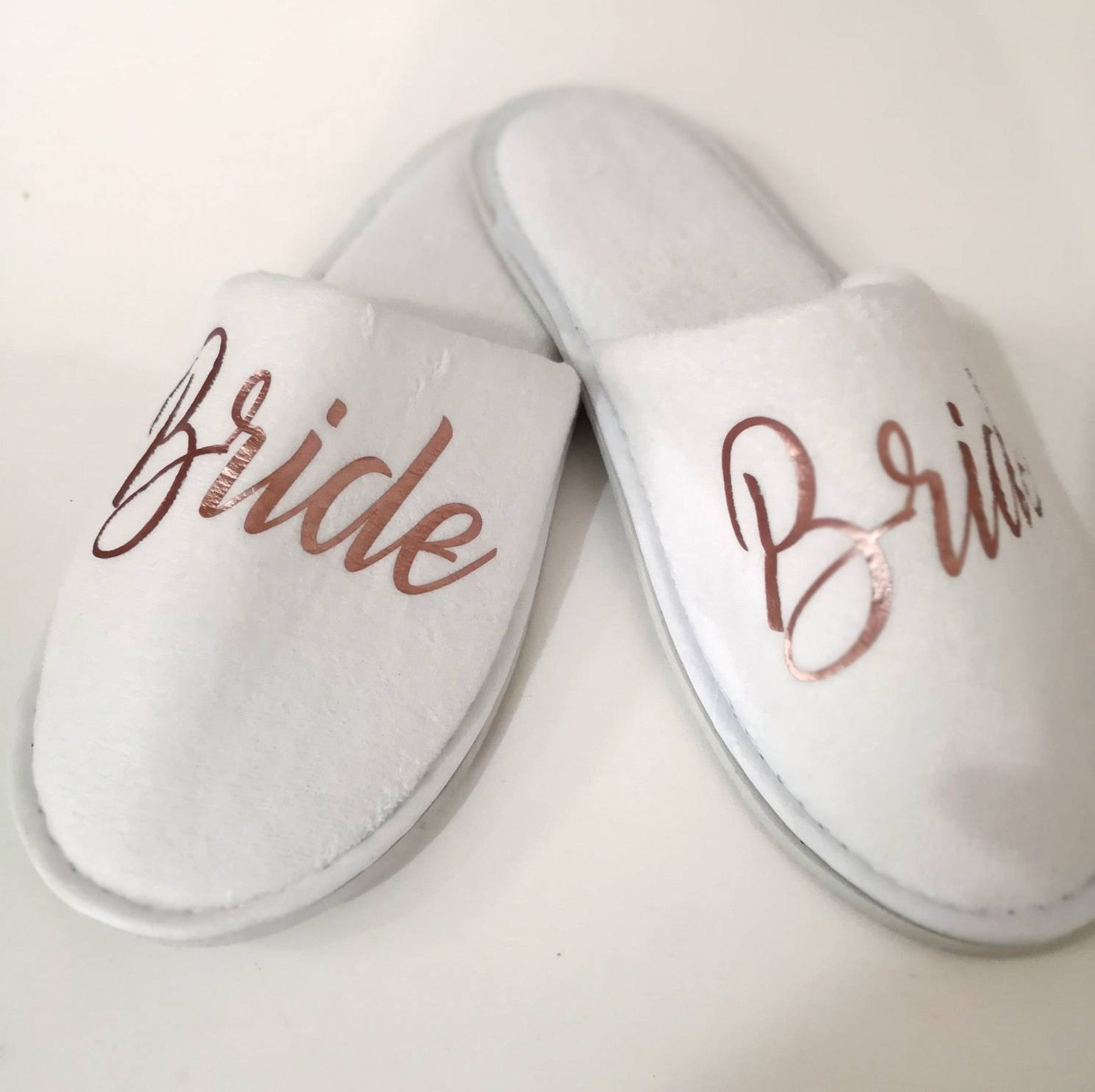 Personalised Wedding Slippers Bridal Party Gifts Spa Etsy UK