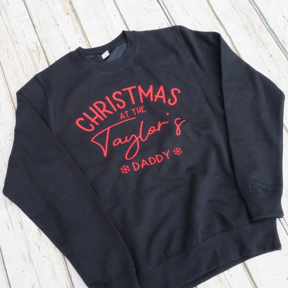 Family Christmas Sweatshirts, Matching Christmas Jumpers, Christmas eve outfit, Christmas at the jumpers