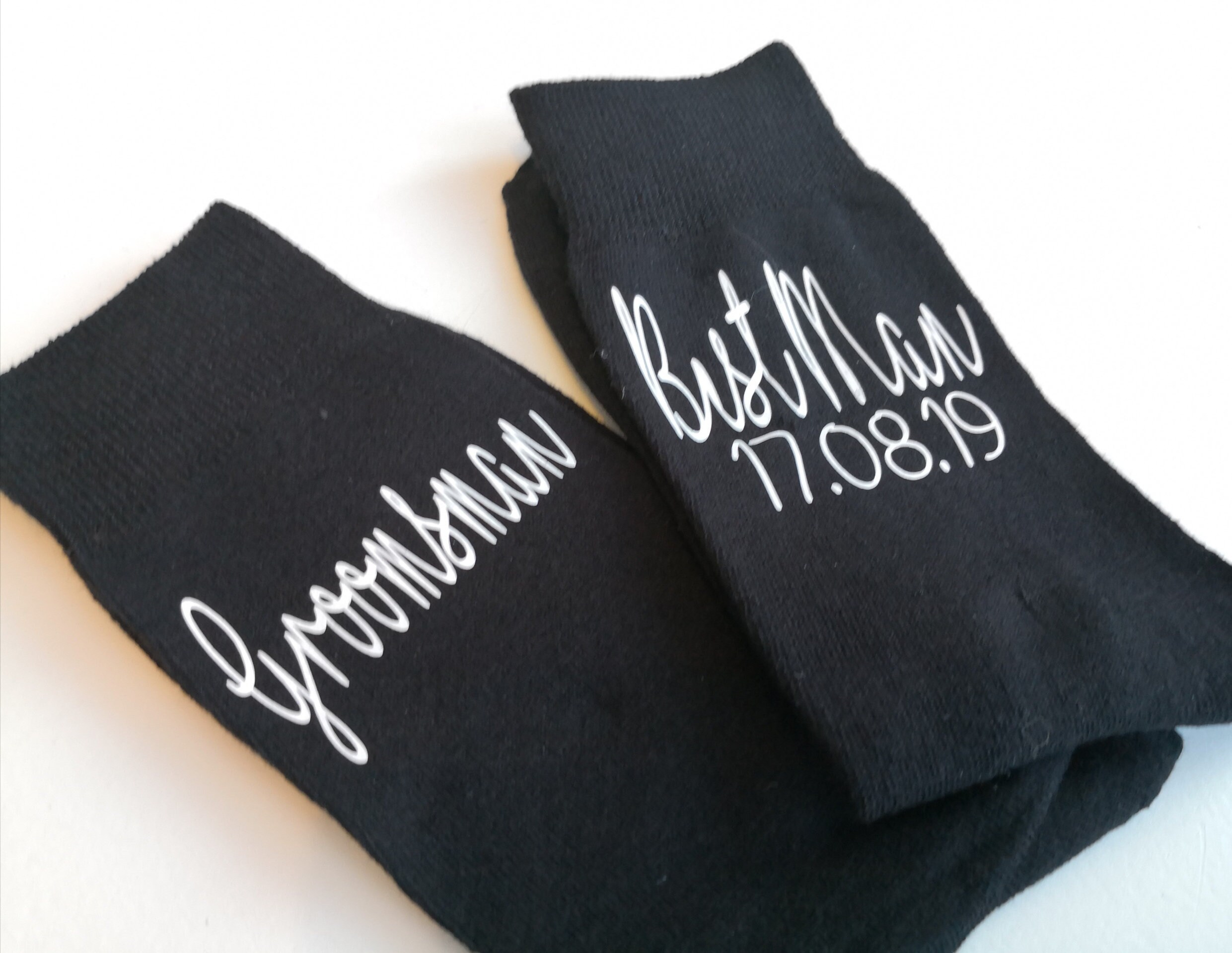 Personalised Wedding Day Socks Groom Socks Groomsman Socks Etsy