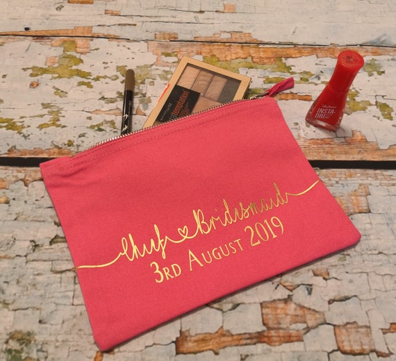 Bridesmaid Make up bag