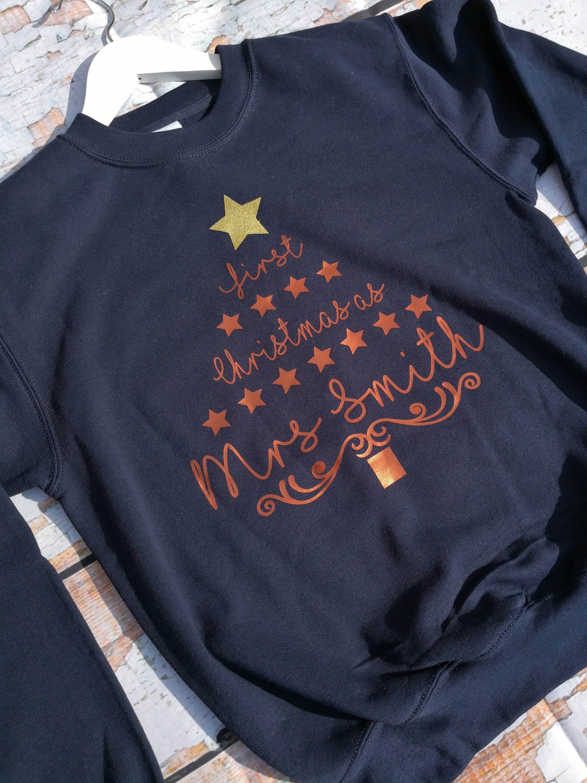 First Christmas As Mrs Personalised Christmas Jumper Sweatshirt Christmas Gift Wife Gift Wedding Gifts Gifts For Her Christmas Jumper First Christmas As Mrs Personalised Christmas Jumper Sweatshirt Christmas Gift Wife Gift Wedding Gifts Gifts For Her Christmas Jumper