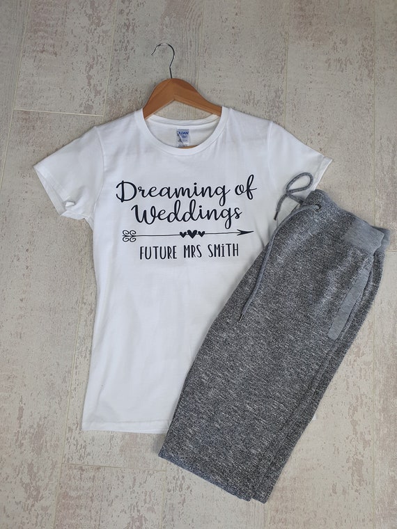 Future Mrs Personalised Pyjamas, Loungewear,