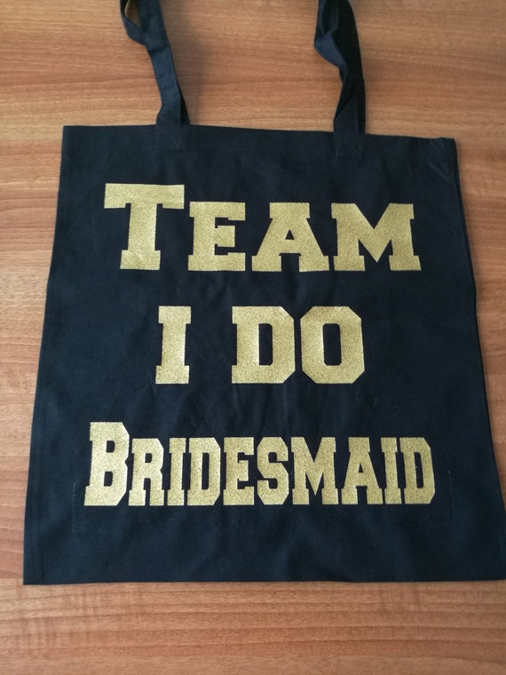 bridesmaid gift bags, team i do gifts, hen party bags