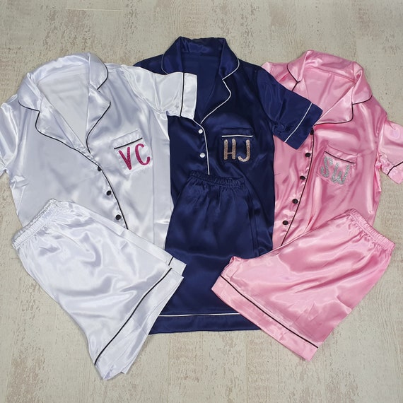 Personalised monogrammed pyjamas