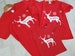 Family Christmas shirts, matching T-shirts, matching stag tops, Christmas tops 